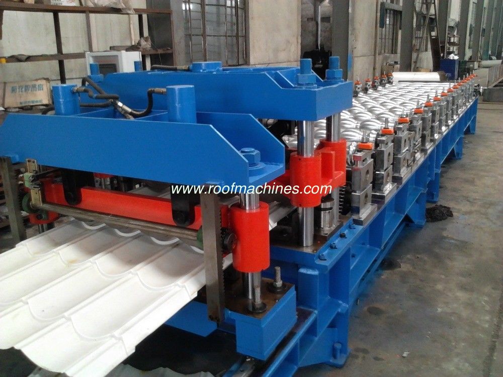 glazed roof rolling machines